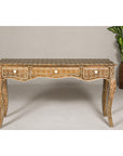 Anglo Louis XV Style Console Table with Three Drawers and Cabriole Legs-10. Asian & Chinese Furniture, Art, Antiques, Vintage Home Décor for sale at FEA Home