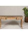 Anglo Louis XV Style Console Table with Three Drawers and Cabriole Legs-11. Asian & Chinese Furniture, Art, Antiques, Vintage Home Décor for sale at FEA Home
