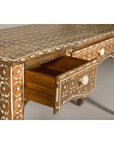 Anglo Louis XV Style Console Table with Three Drawers and Cabriole Legs-13. Asian & Chinese Furniture, Art, Antiques, Vintage Home Décor for sale at FEA Home