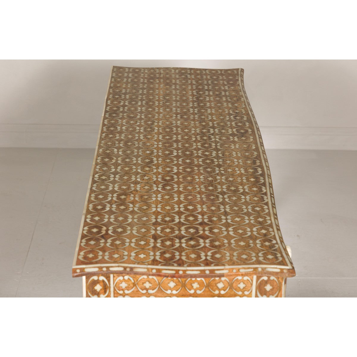 Anglo Louis XV Style Console Table with Three Drawers and Cabriole Legs-15. Asian & Chinese Furniture, Art, Antiques, Vintage Home Décor for sale at FEA Home