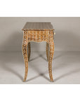 Anglo Louis XV Style Console Table with Three Drawers and Cabriole Legs-17. Asian & Chinese Furniture, Art, Antiques, Vintage Home Décor for sale at FEA Home