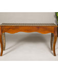 Anglo Louis XV Style Console Table with Three Drawers and Cabriole Legs-19. Asian & Chinese Furniture, Art, Antiques, Vintage Home Décor for sale at FEA Home