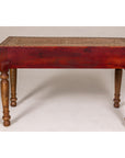 Anglo Style Mango Wood Console or Desk with Three Drawers and Bone Inlay-17. Asian & Chinese Furniture, Art, Antiques, Vintage Home Décor for sale at FEA Home