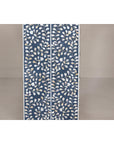 Blue and White Anglo Style Inlaid Mother of Pearl Tall Chest-15. Asian & Chinese Furniture, Art, Antiques, Vintage Home Décor for sale at FEA Home