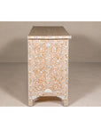 Anglo Style Soft Pink Dresser with Floral Themed Mother-of-Pearl Inlay-15. Asian & Chinese Furniture, Art, Antiques, Vintage Home Décor for sale at FEA Home