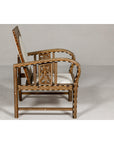 Anglo Style Bone Inlaid Armchair with Folding Back and Loop Arms-8. Asian & Chinese Furniture, Art, Antiques, Vintage Home Décor for sale at FEA Home