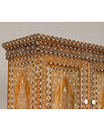 Anglo Style Buffet à Deux-Corps with Floral and Bird Bone Inlay-12. Asian & Chinese Furniture, Art, Antiques, Vintage Home Décor for sale at FEA Home