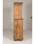 Anglo Style Buffet à Deux-Corps with Floral and Bird Bone Inlay-14. Asian & Chinese Furniture, Art, Antiques, Vintage Home Décor for sale at FEA Home