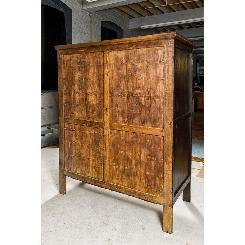 Oversized Qing Apothecary Cabinet with 76 Drawers and Calligraphy-YN8039-12. Asian & Chinese Furniture, Art, Antiques, Vintage Home Décor for sale at FEA Home