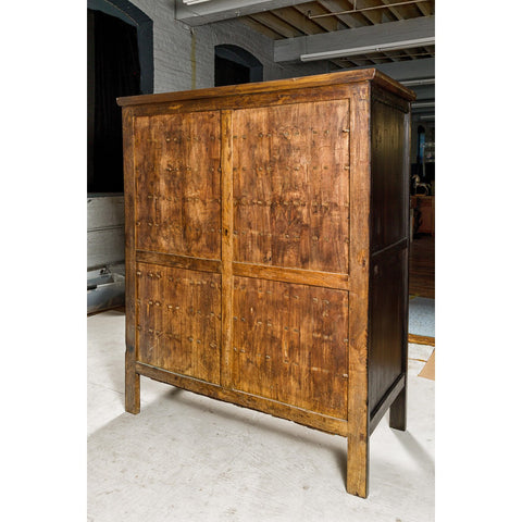Oversized Qing Apothecary Cabinet with 76 Drawers and Calligraphy-YN8039-12. Asian & Chinese Furniture, Art, Antiques, Vintage Home Décor for sale at FEA Home