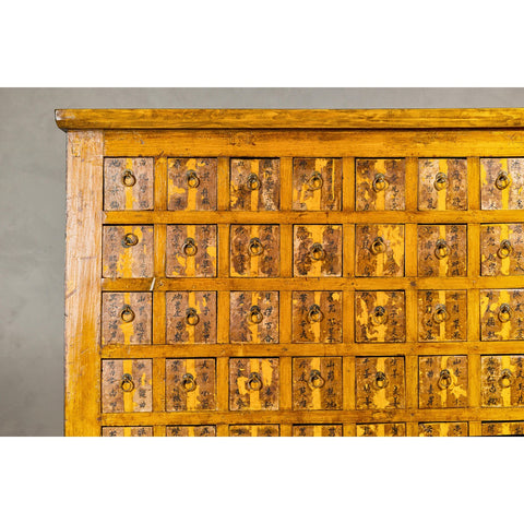 Oversized Qing Apothecary Cabinet with 76 Drawers and Calligraphy-YN8039-4. Asian & Chinese Furniture, Art, Antiques, Vintage Home Décor for sale at FEA Home