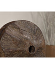 Ancient Wooden Cart Wheel on Custom Base-12. Asian & Chinese Furniture, Art, Antiques, Vintage Home Décor for sale at FEA Home