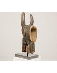 Wooden Mythical Animal Mask Mounted on Custom Base-15. Asian & Chinese Furniture, Art, Antiques, Vintage Home Décor for sale at FEA Home