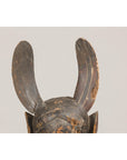 Wooden Mythical Animal Mask Mounted on Custom Base-3. Asian & Chinese Furniture, Art, Antiques, Vintage Home Décor for sale at FEA Home