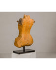 Cavalier Sans Tête, Carved Wooden Torso Mounted on Custom Black Lacquer Base-13. Asian & Chinese Furniture, Art, Antiques, Vintage Home Décor for sale at FEA Home