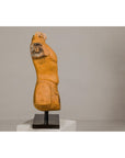 Cavalier Sans Tête, Carved Wooden Torso Mounted on Custom Black Lacquer Base-9. Asian & Chinese Furniture, Art, Antiques, Vintage Home Décor for sale at FEA Home