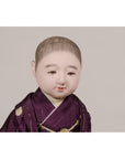 Ichimatsu Doll of a Little Boy Dressed in a City Kimono-15. Asian & Chinese Furniture, Art, Antiques, Vintage Home Décor for sale at FEA Home
