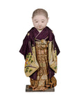 Ichimatsu Doll of a Little Boy Dressed in a City Kimono-16. Asian & Chinese Furniture, Art, Antiques, Vintage Home Décor for sale at FEA Home