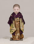 Ichimatsu Doll of a Little Boy Dressed in a City Kimono-3. Asian & Chinese Furniture, Art, Antiques, Vintage Home Décor for sale at FEA Home