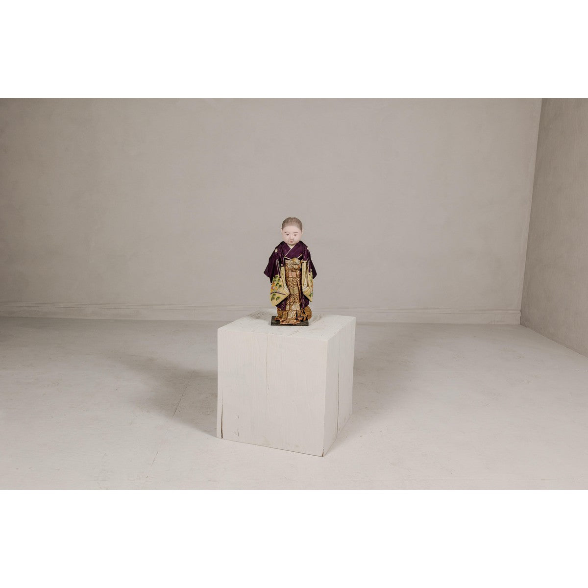 Ichimatsu Doll of a Little Boy Dressed in a City Kimono-4. Asian & Chinese Furniture, Art, Antiques, Vintage Home Décor for sale at FEA Home