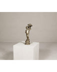 Baroque Style Silvered Bronze Statuette of a Putto Carrying a Fruit Basket-7. Asian & Chinese Furniture, Art, Antiques, Vintage Home Décor for sale at FEA Home