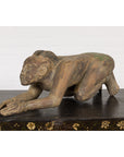 19th Century Wooden Sculpture of a Praying Male Figure-1. Asian & Chinese Furniture, Art, Antiques, Vintage Home Décor for sale at FEA Home