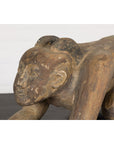 19th Century Wooden Sculpture of a Praying Male Figure-12. Asian & Chinese Furniture, Art, Antiques, Vintage Home Décor for sale at FEA Home