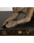 19th Century Wooden Sculpture of a Praying Male Figure-14. Asian & Chinese Furniture, Art, Antiques, Vintage Home Décor for sale at FEA Home