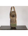 19th Century Wooden Sculpture of a Praying Male Figure-18. Asian & Chinese Furniture, Art, Antiques, Vintage Home Décor for sale at FEA Home