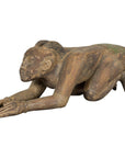 19th Century Wooden Sculpture of a Praying Male Figure-11. Asian & Chinese Furniture, Art, Antiques, Vintage Home Décor for sale at FEA Home