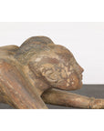 19th Century Wooden Sculpture of a Praying Male Figure-4. Asian & Chinese Furniture, Art, Antiques, Vintage Home Décor for sale at FEA Home