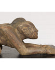 19th Century Wooden Sculpture of a Praying Male Figure-6. Asian & Chinese Furniture, Art, Antiques, Vintage Home Décor for sale at FEA Home