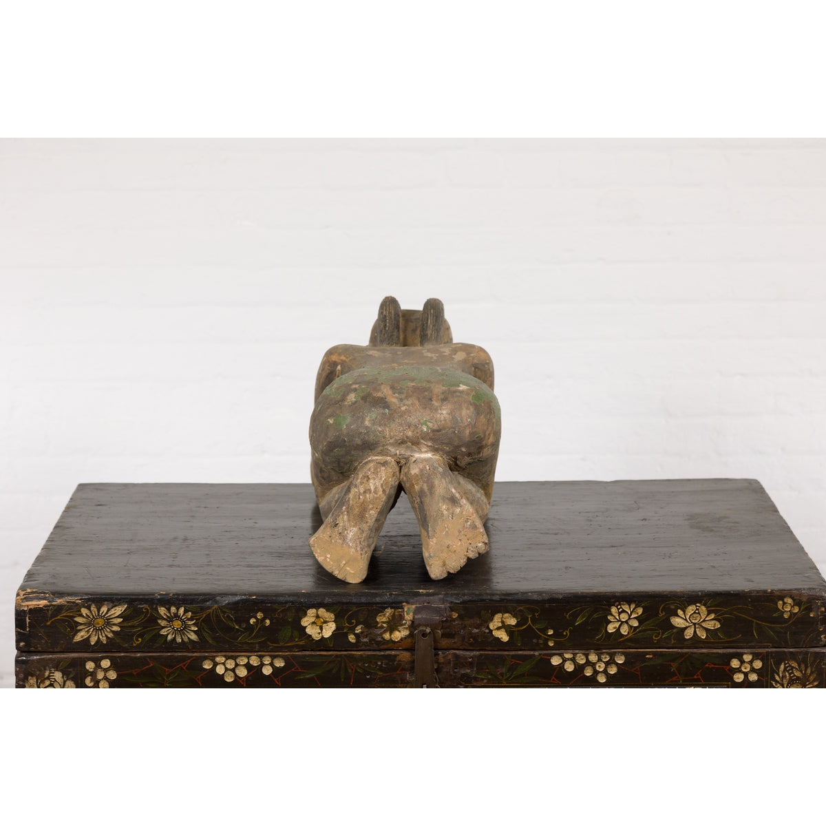 19th Century Wooden Sculpture of a Praying Male Figure-8. Asian & Chinese Furniture, Art, Antiques, Vintage Home Décor for sale at FEA Home