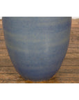Tall Ceramic Blue Glazed Contemporary Vase-11. Asian & Chinese Furniture, Art, Antiques, Vintage Home Décor for sale at FEA Home
