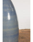Tall Ceramic Blue Glazed Contemporary Vase-13. Asian & Chinese Furniture, Art, Antiques, Vintage Home Décor for sale at FEA Home
