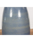 Tall Ceramic Blue Glazed Contemporary Vase-9. Asian & Chinese Furniture, Art, Antiques, Vintage Home Décor for sale at FEA Home