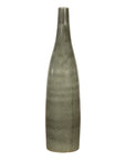 Prem Collection Green Glazed Vase with Green Finish and Blotched Accents-1. Asian & Chinese Furniture, Art, Antiques, Vintage Home Décor for sale at FEA Home