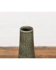 Prem Collection Green Glazed Vase with Green Finish and Blotched Accents-8. Asian & Chinese Furniture, Art, Antiques, Vintage Home Décor for sale at FEA Home