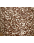 Large Brown & Splattered White Ceramic Decorative Vase-8. Asian & Chinese Furniture, Art, Antiques, Vintage Home Décor for sale at FEA Home