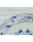 19th Century Blue and White Porcelain Plate Depicting a Rooster and Hen-12. Asian & Chinese Furniture, Art, Antiques, Vintage Home Décor for sale at FEA Home