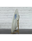 19th Century Blue and White Porcelain Plate Depicting a Rooster and Hen-13. Asian & Chinese Furniture, Art, Antiques, Vintage Home Décor for sale at FEA Home