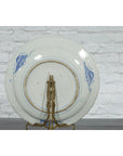 19th Century Blue and White Porcelain Plate Depicting a Rooster and Hen-15. Asian & Chinese Furniture, Art, Antiques, Vintage Home Décor for sale at FEA Home