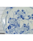 19th Century Blue and White Porcelain Plate Depicting a Rooster and Hen-9. Asian & Chinese Furniture, Art, Antiques, Vintage Home Décor for sale at FEA Home