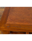 19th Century Elmwood and Rattan Converted Coffee Table from the Qing Dynasty-12. Asian & Chinese Furniture, Art, Antiques, Vintage Home Décor for sale at FEA Home