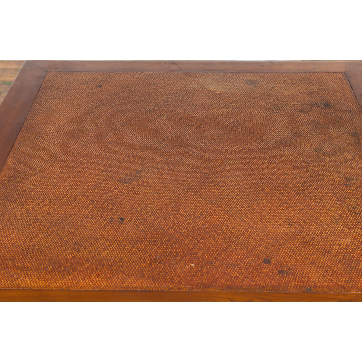 19th Century Elmwood and Rattan Converted Coffee Table from the Qing Dynasty-6. Asian & Chinese Furniture, Art, Antiques, Vintage Home Décor for sale at FEA Home