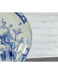 19th Century Hand-Painted Blue and White Japanese Porcelain Charger Plate-12. Asian & Chinese Furniture, Art, Antiques, Vintage Home Décor for sale at FEA Home
