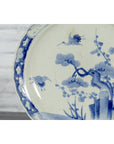19th Century Hand-Painted Blue and White Japanese Porcelain Charger Plate-8. Asian & Chinese Furniture, Art, Antiques, Vintage Home Décor for sale at FEA Home