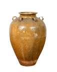 19th Century South-Eastern Martaban Water Jar with Dragon Motifs and Handles-1. Asian & Chinese Furniture, Art, Antiques, Vintage Home Décor for sale at FEA Home