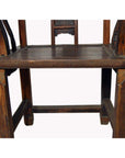 19th Century Chinese Yumu Official's Chair with Hand-Carved Splat and Fretwork-5. Asian & Chinese Furniture, Art, Antiques, Vintage Home Décor for sale at FEA Home