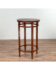 19th Century Indonesian Round Pedestal Table with Pierced Apron and Stretchers-9. Asian & Chinese Furniture, Art, Antiques, Vintage Home Décor for sale at FEA Home